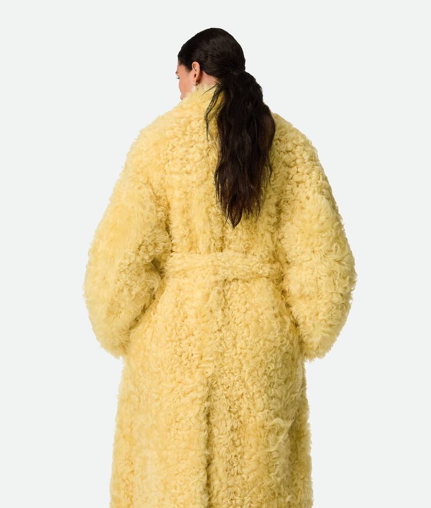 Display a large version of the product image 3 - Curly Shearling Coat