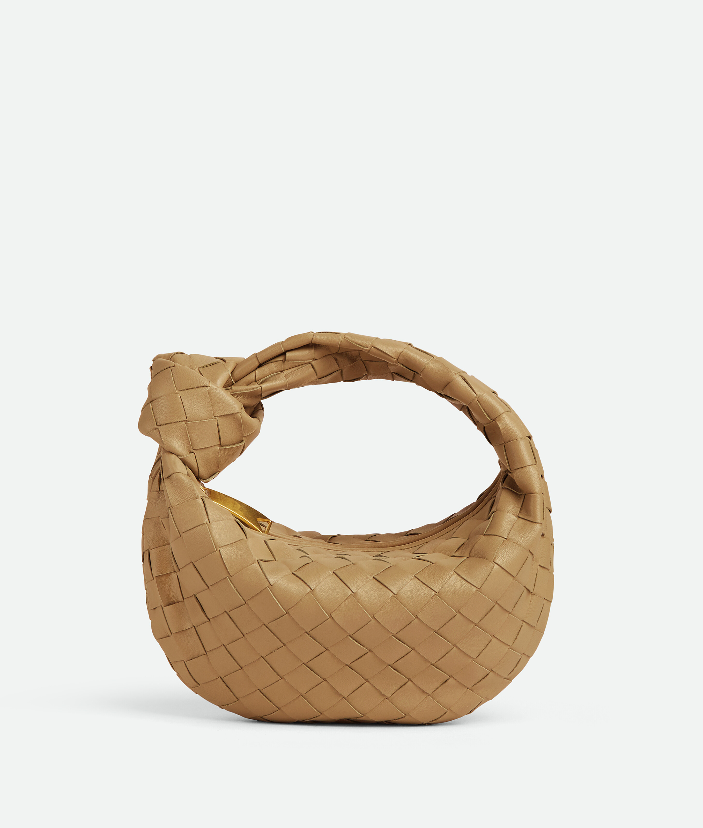 Bottega Veneta Mini Jodie In Dark Praline