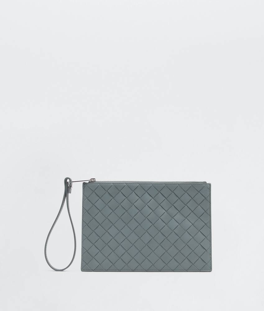Pochette Tommy Hilfiger TH Dountown Pouch da uomo nera in poliuretano |  ScuderiStore