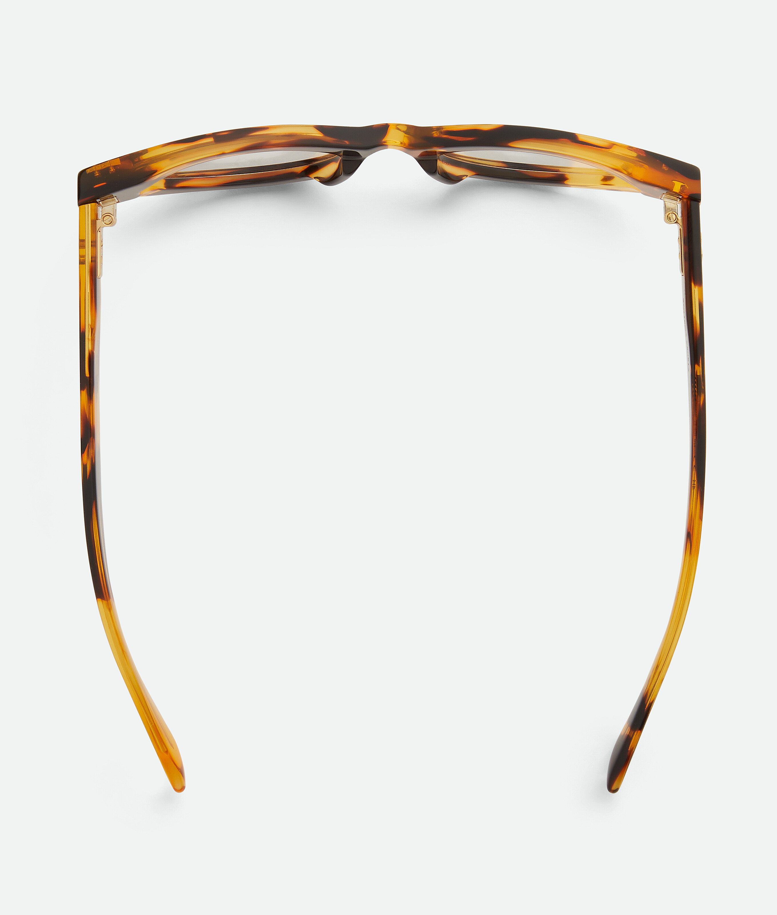 Bottega Veneta Full-frame Flat Mirror In Havana/transparent