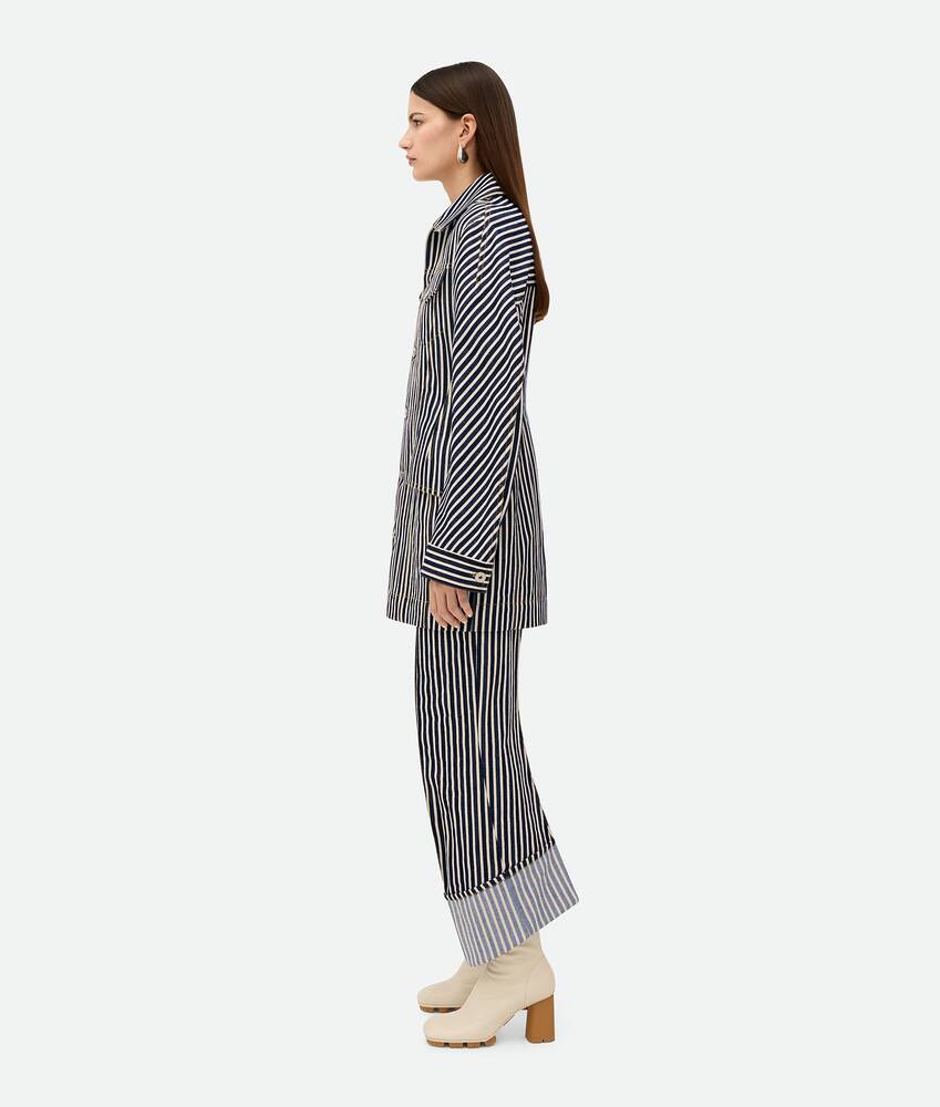 Display a large version of the product image 2 - Striped Cotton Drill Jacket