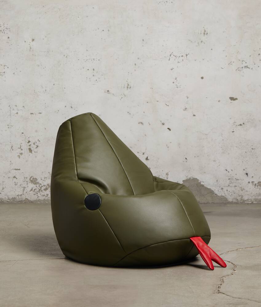 Afficher une grande image du produit 1 - Pouf serpent petit format