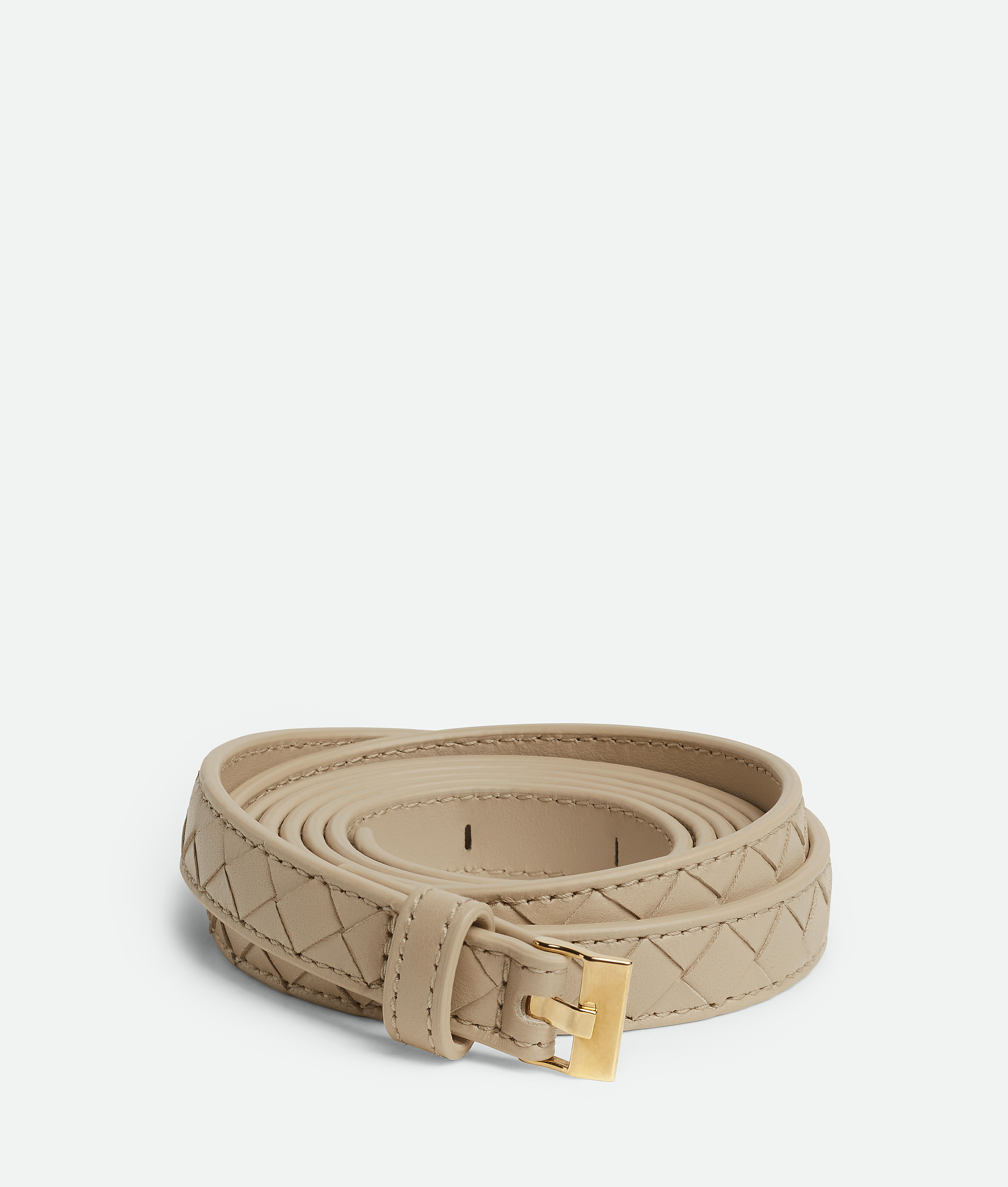 Bottega Veneta Watch Double Belt - Ecru - Woman - L