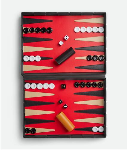 Afficher une grande image du produit 1 - Backgammon En Cuir
