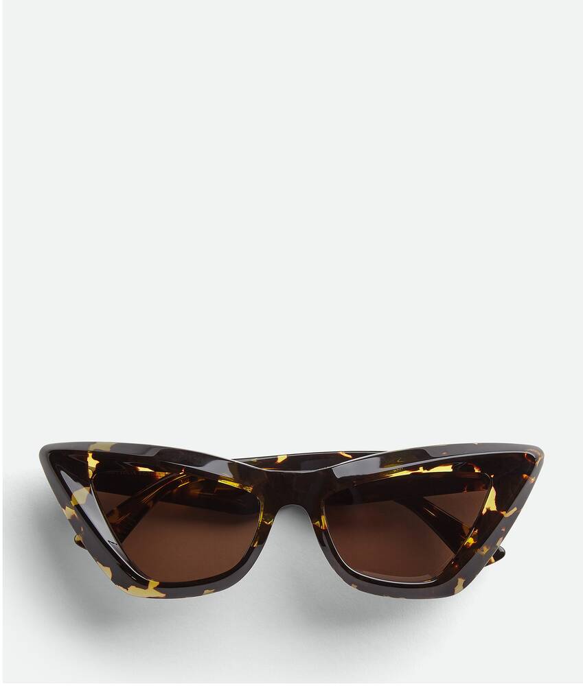 Display a large version of the product image 1 - Angle Acetate Pointed Cat Eye Sunglasses