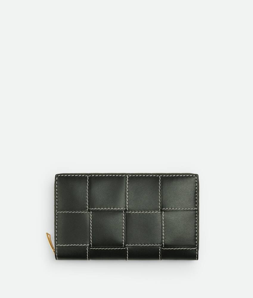 BOTTEGA VENETA/マキシイントレチャート/長財布/ダークグリーンTETSUの財布コーナー