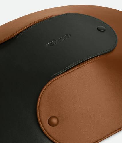 Interlocking Leather Tray - L