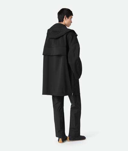 Bonded Tech Wool Hooded Parka
