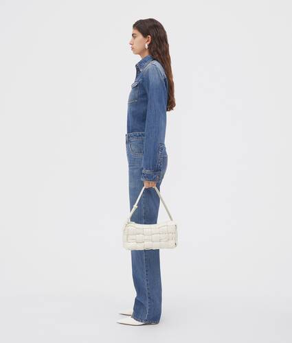 Bottega Veneta® Mini Desiree Cross-Body Bag in Travertine. Shop