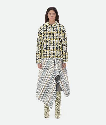Embroidered Cotton Check Jumper
