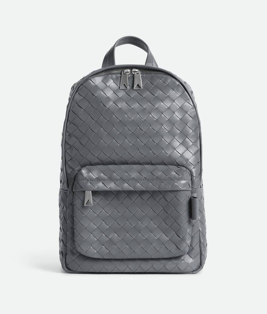 Bottega Veneta® Men's Small Intrecciato Backpack in Thunder. Shop 