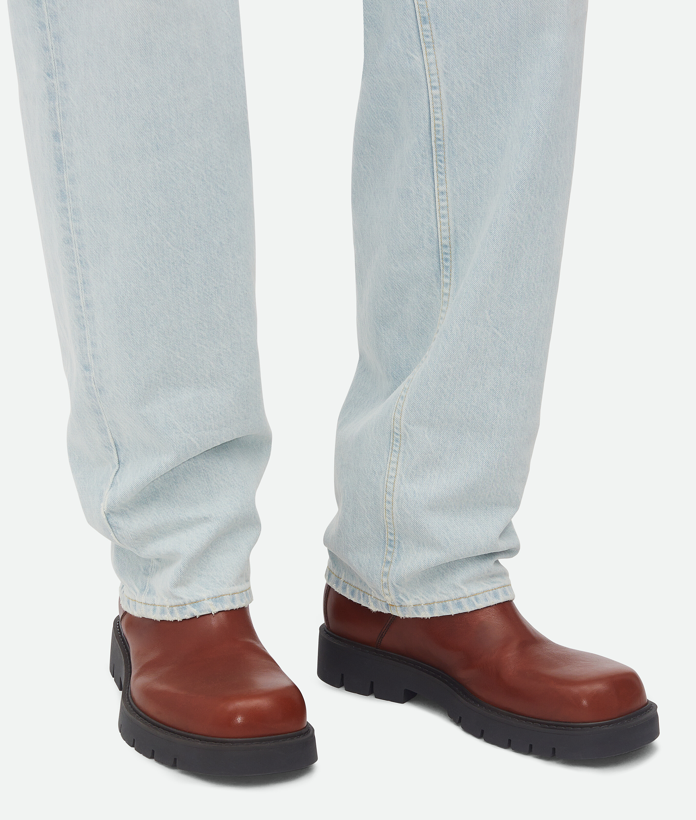 Bottega Veneta Haddock Stiefeletten In Sequoia