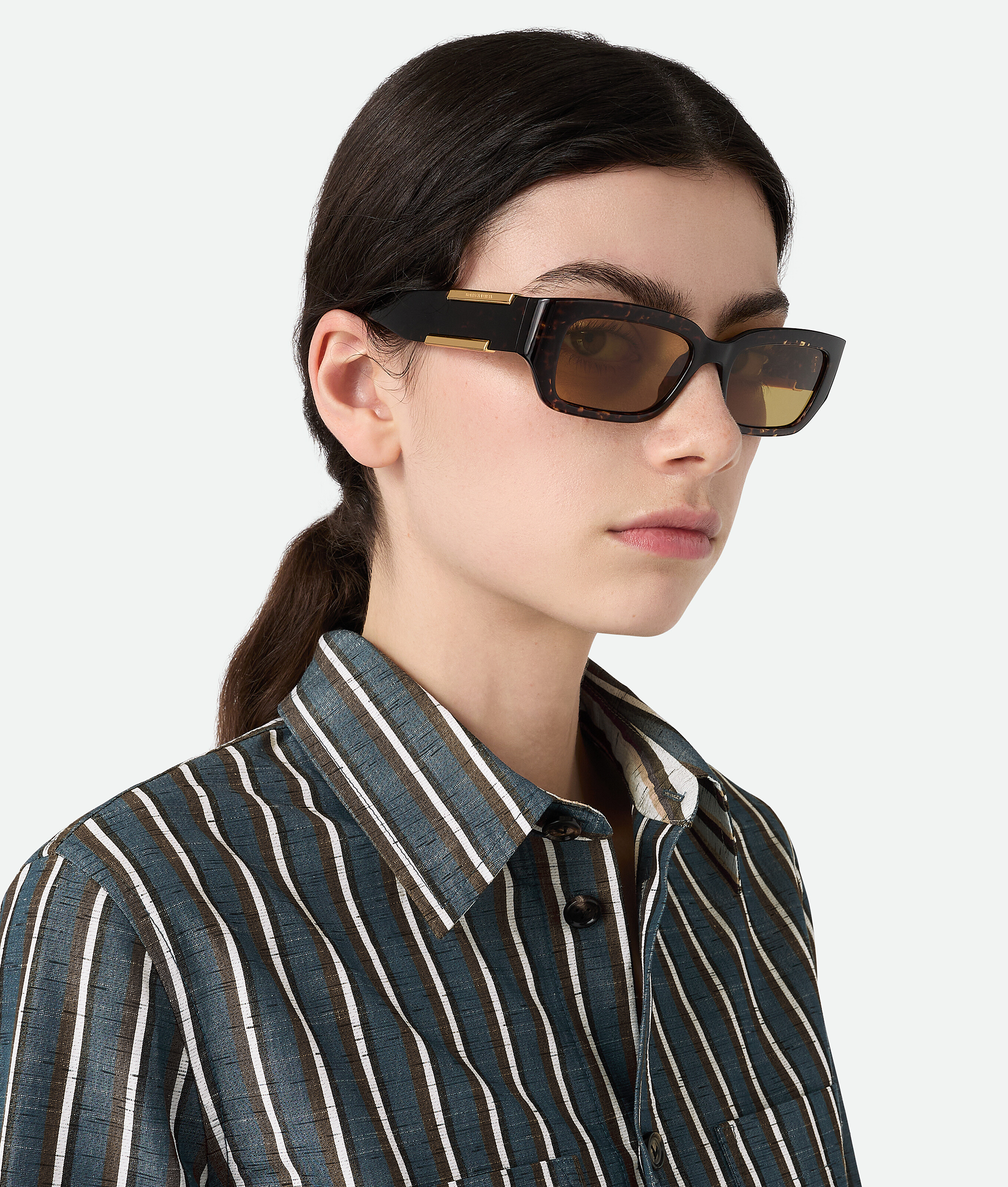 Bottega Veneta Eyewear Dash Rectangular Sunglasses