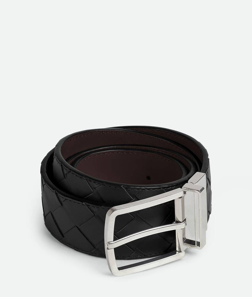 Afficher une grande image du produit 1 - Ceinture Réversible Intrecciato