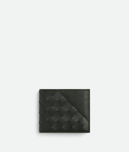 Intrecciato Diagonal Bi-Fold Wallet