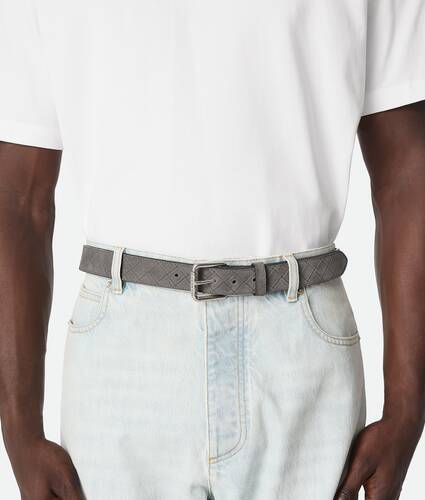 Intrecciato Stamp Belt