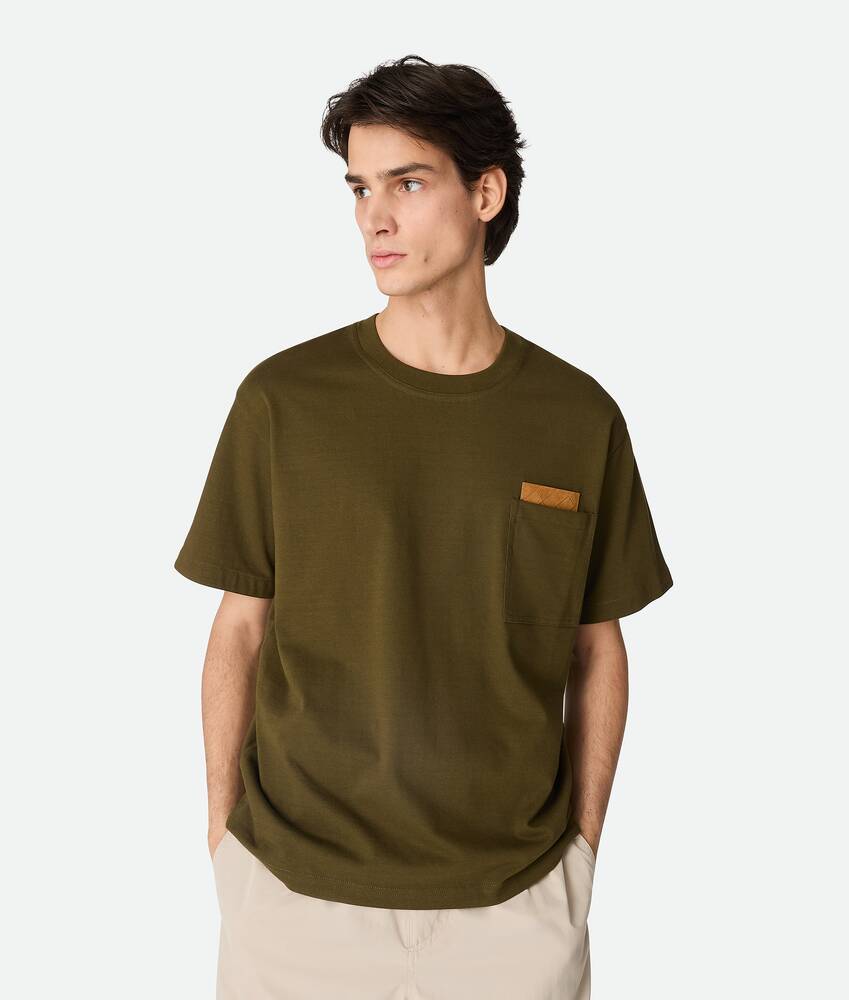 Ein größeres Bild des Produktes anzeigen 1 - T-Shirt aus Pima-Baumwolljersey