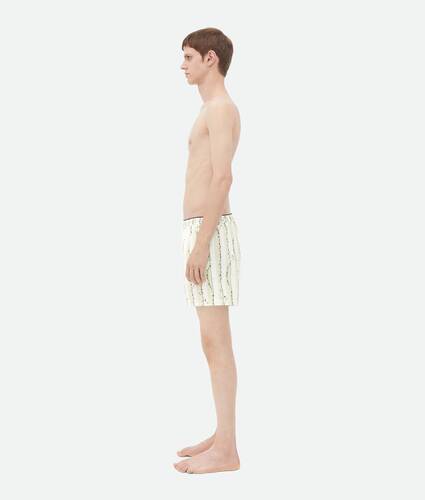Printed Swimmers Nylon Swim Shorts