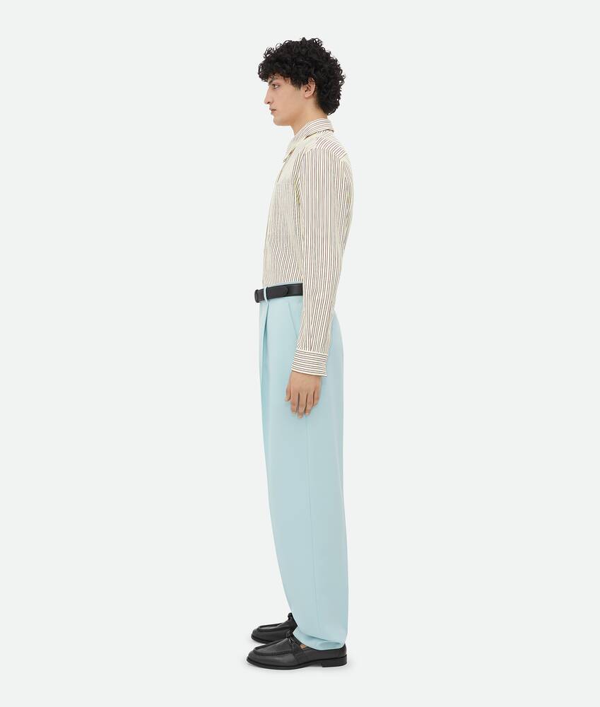Display a large version of the product image 2 - Wool Grain De Poudre Trousers