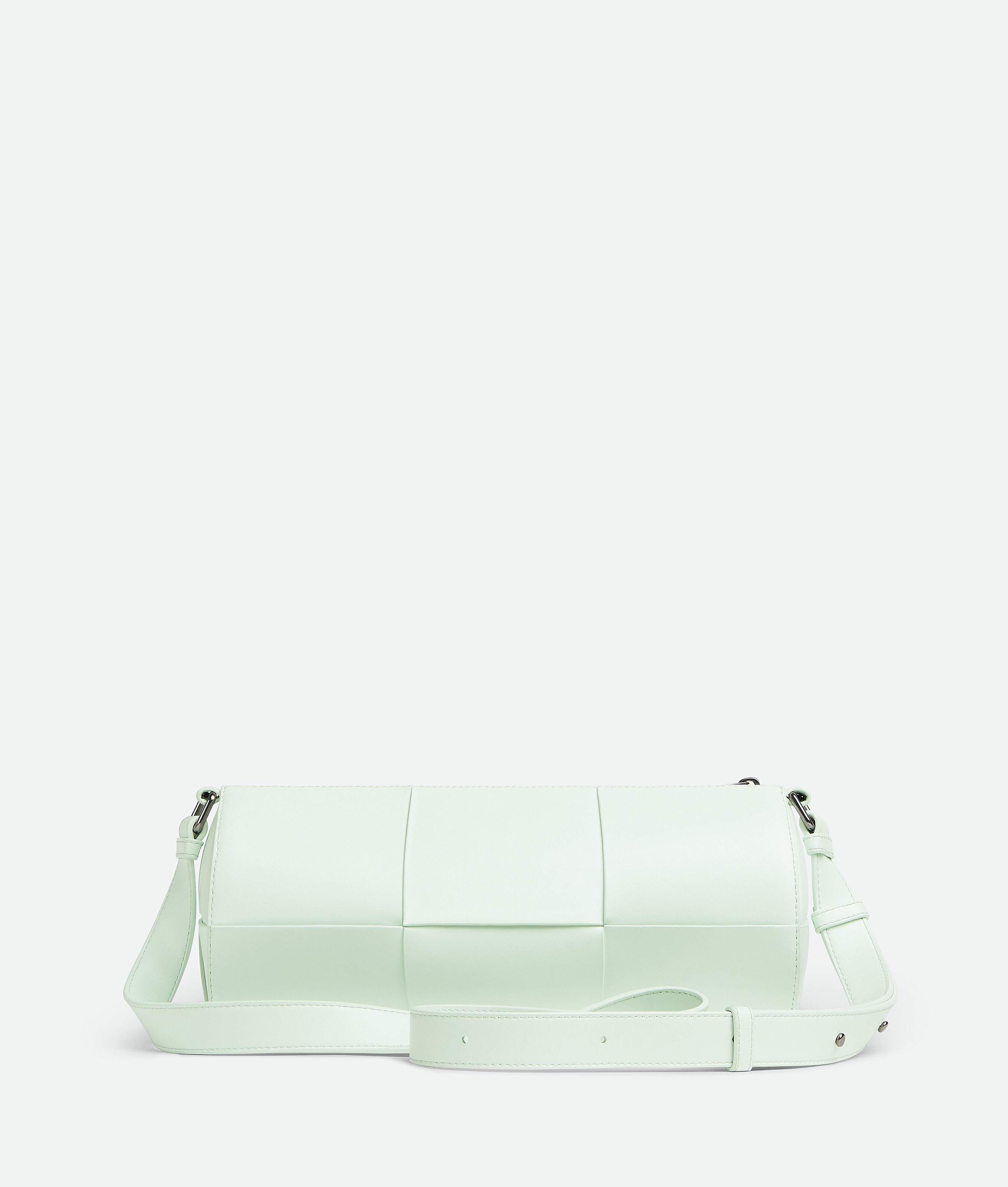 Shop Bottega Veneta Medium Canette In White