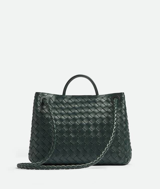 Bottega Veneta® Medium Andiamo in Inkwell. Shop online now.