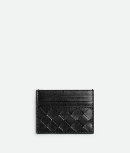 Bottega Veneta® Women's Intrecciato Credit Card Case in Black. Shop ...