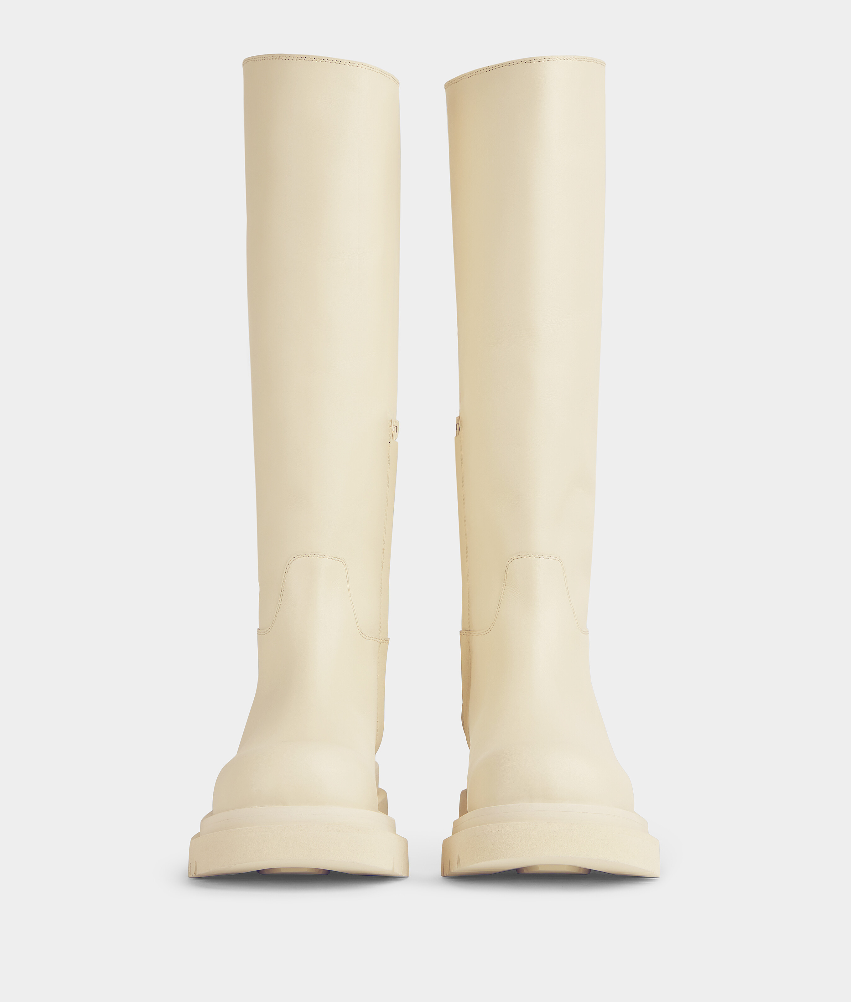 Shop Bottega Veneta Lug Boot In White