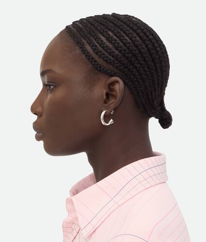 Ellipse Hoop Earrings