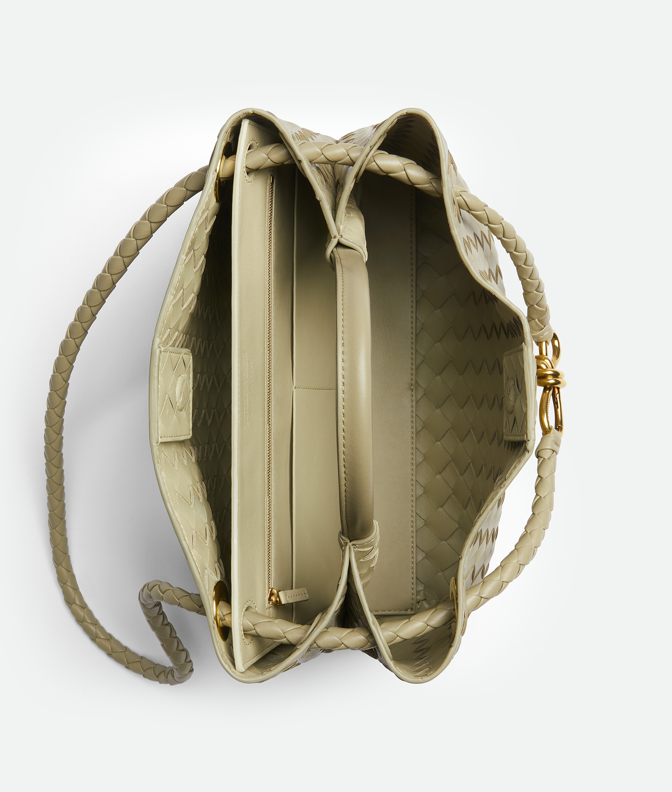 Bottega Veneta Medium Andiamo In Green