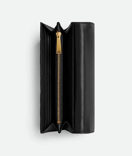 Intrecciato Large Flap Wallet