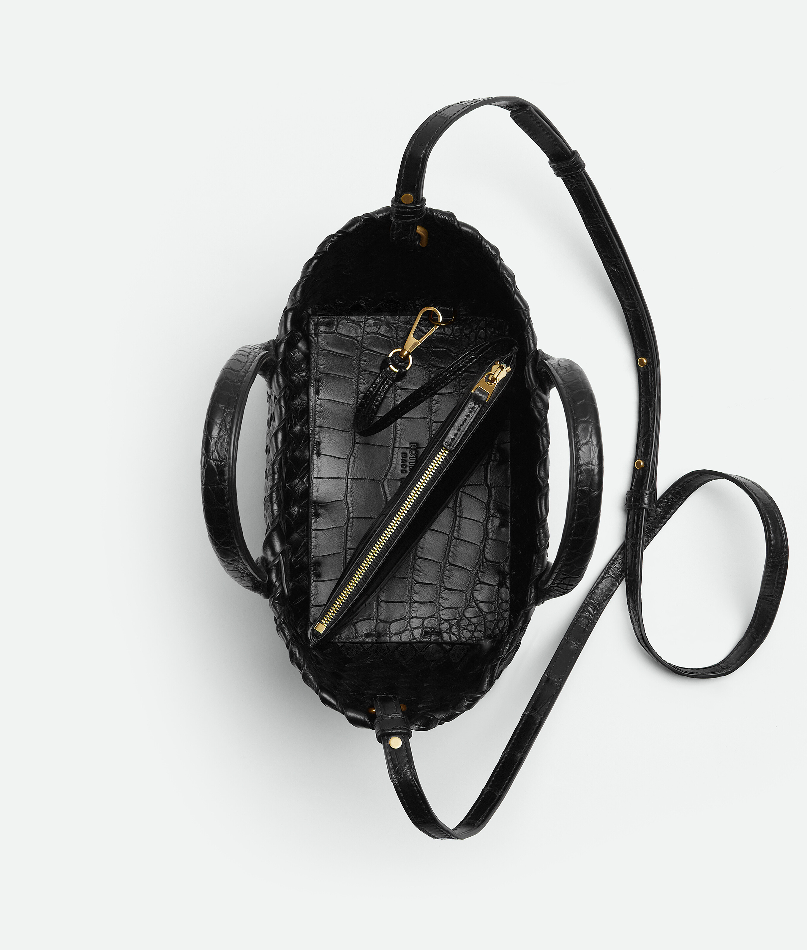 Women's Mini Cabat in Black Bottega Veneta Japan EN - Image 3