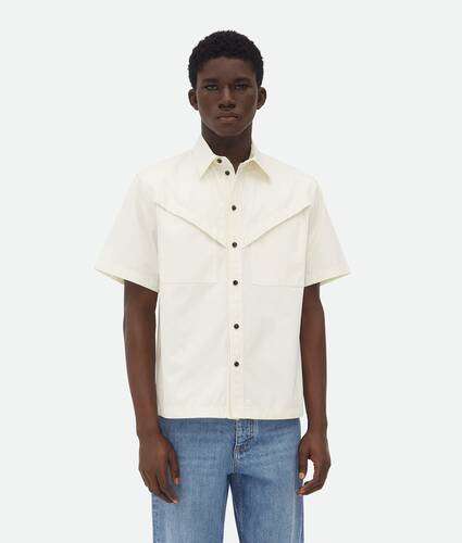 Chemise en sergé de coton léger