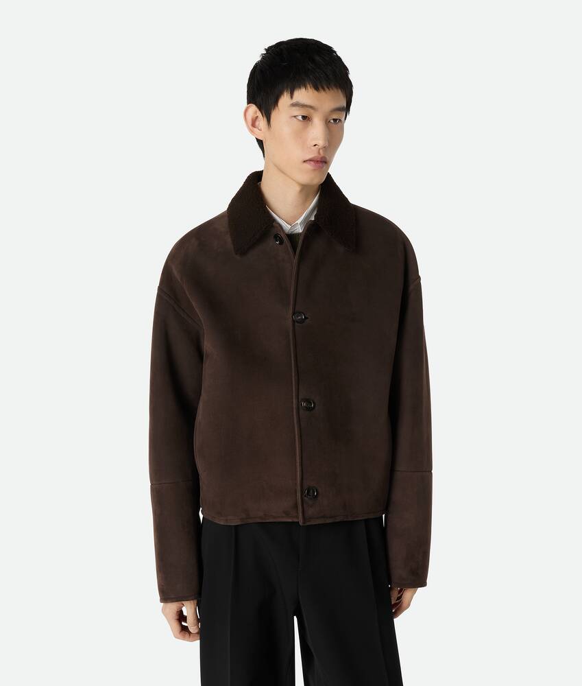 Display a large version of the product image 1 - Felted Merino Shearling Jacket
