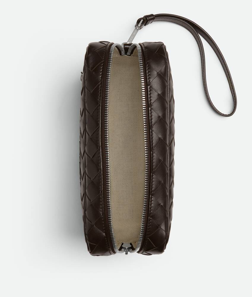 Display a large version of the product image 3 - Intrecciato Small Pouch With Wristlet