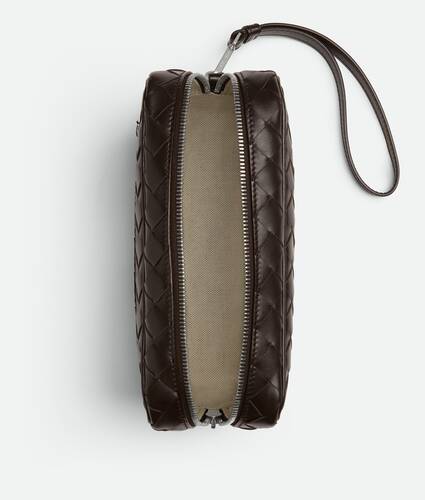 Intrecciato Small Pouch With Wristlet