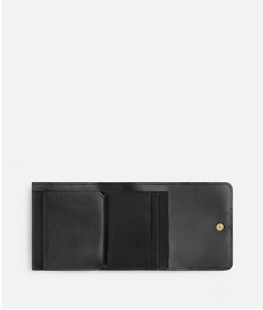 Display a large version of the product image 5 - Intrecciato Tri-Fold Wallet