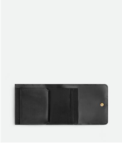 Intrecciato Tri-Fold Wallet