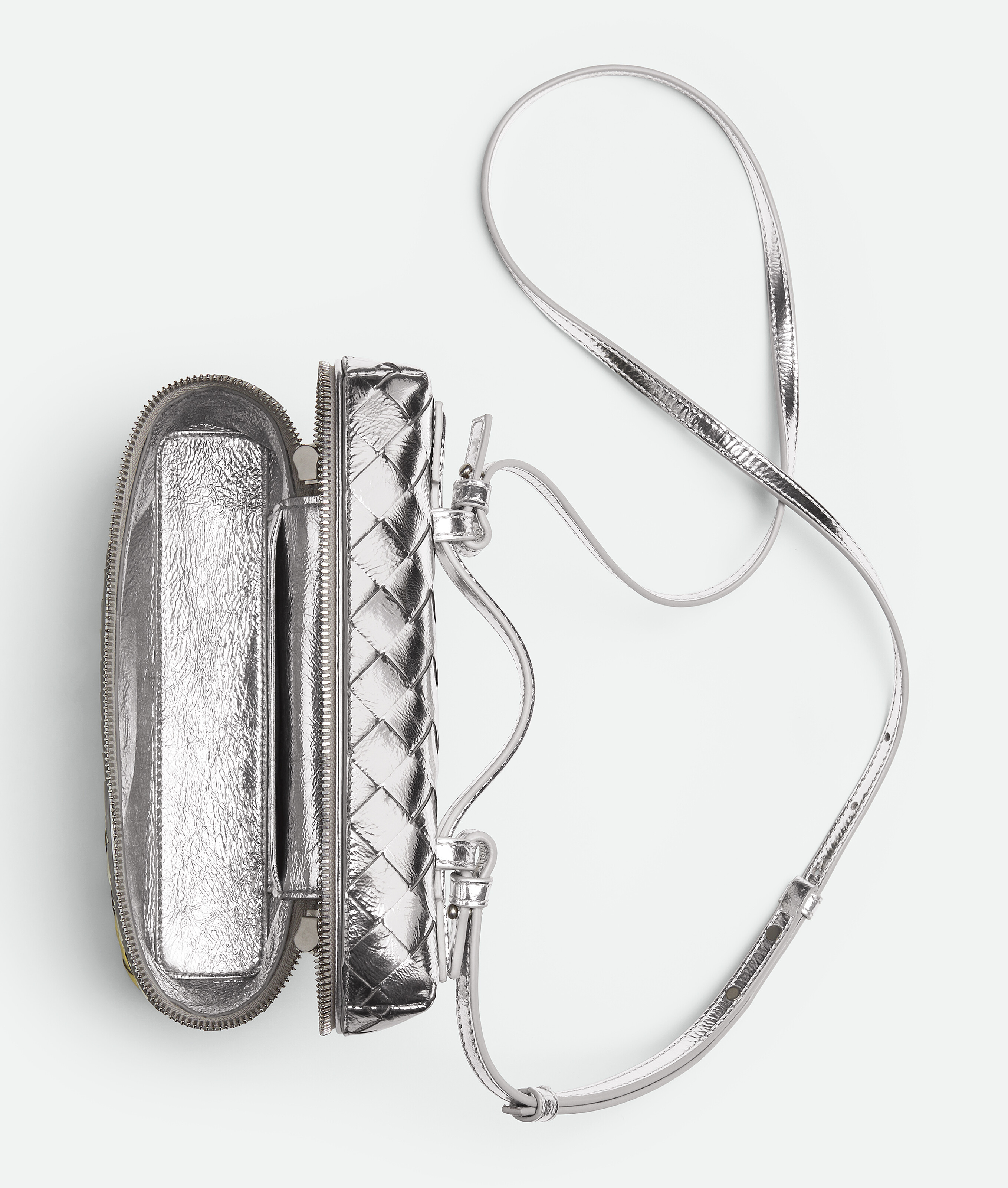 Bottega Veneta Bang Bang In Limeade/silver