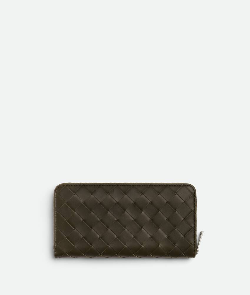 Display a large version of the product image 4 - Intrecciato Zip Around Wallet
