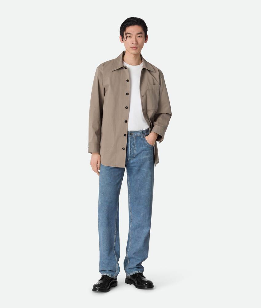 Display a large version of the product image 4 - Cotton Twill Overshirt