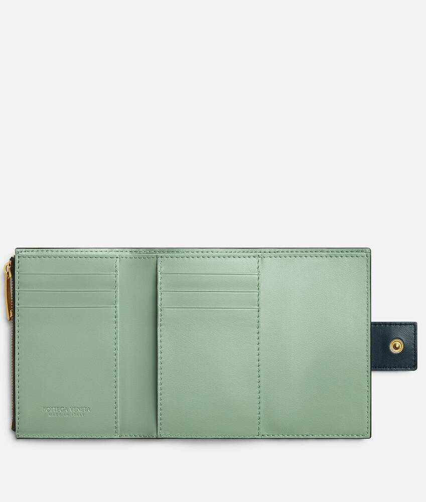 보테가 베네타 태그 3단 지퍼 지갑 796868V4IK12452