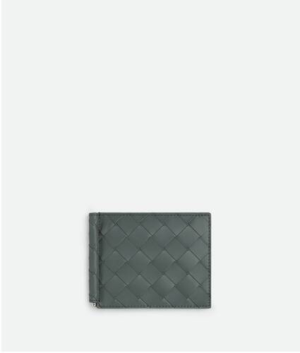 スレートイントレチャート マネークリップ ウォレット| Bottega Veneta 