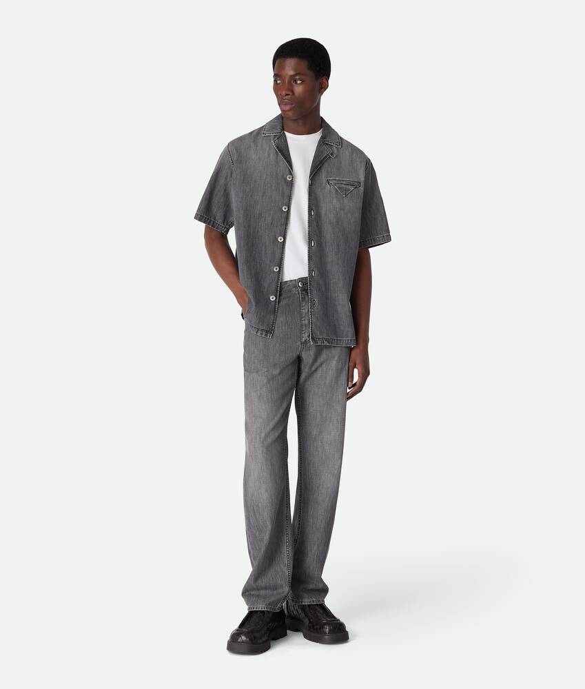 Display a large version of the product image 4 - Vintage Black Denim Shirt