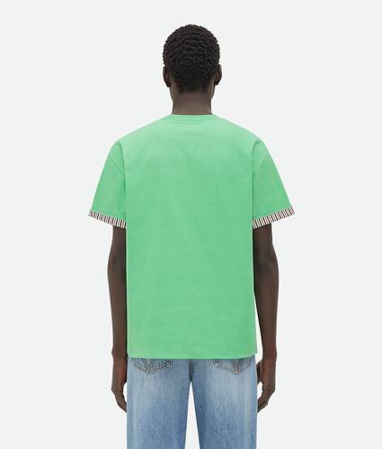 BOTTEGA VENETA, Acid green Men's T-shirt