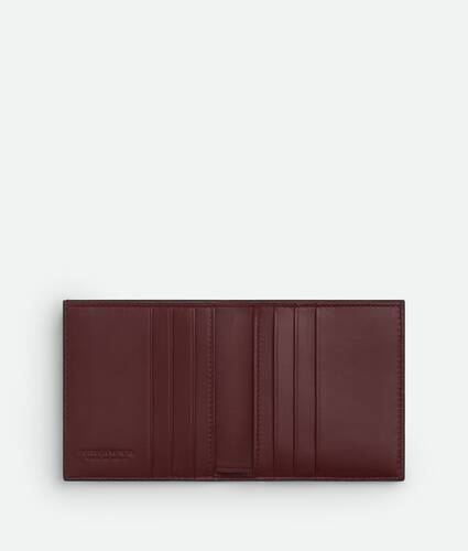 Cartera Intrecciato Slim Bi-Fold