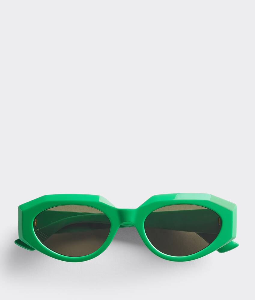 Display a large version of the product image 1 - Facet Acetate Cat Eye Sunglasses