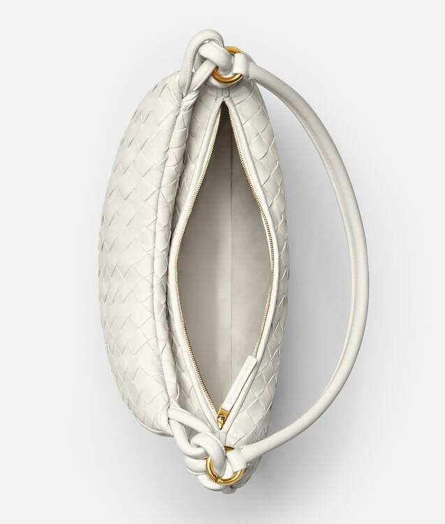 Bottega Veneta® Women's Large Gemelli in White. Shop online now.