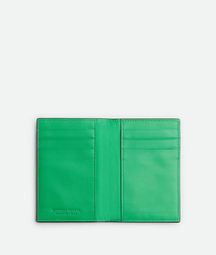 Bottega Veneta Leather Flap Card Case in Green for Men Mens Accessories Wallets and cardholders 
