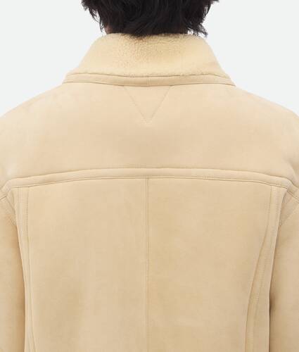 Blouson en shearling mérinos