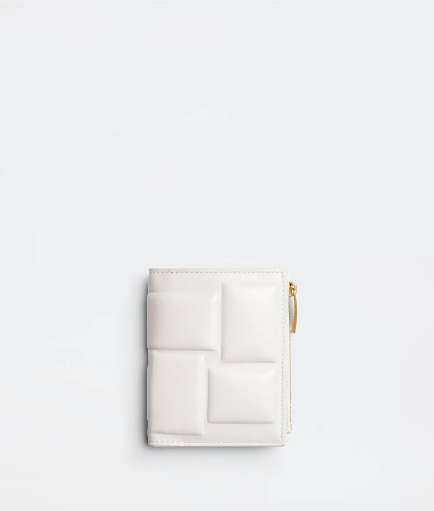 bottega bifold zip wallet